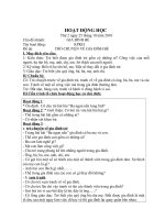 Giao an chu diem Gia dinh