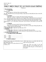 Bai 14 Thuc hien trat tu an toan giao thong