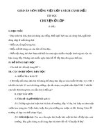 Giáo án môn Tiếng Việt lớp 1 sách Cánh Diều - Bài tập đọc Chuyện ở lớp