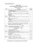 đề kỳ i 1516  vật lý 6  nguyễn đắc chí  thư viện giáo dục tỉnh quảng trị