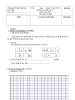 Đề thi cuối hk1 năm học 2016-2017