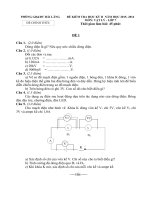 hk2 1516  vật lý 7  nguyễn lạp  thư viện giáo dục tỉnh quảng trị