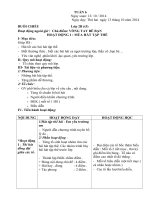 giáo án HĐNGLL lớp 2 tuần 6