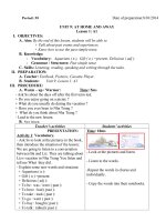 lesson plan 7  ngoại ngữ 7  trần quang tùng  thư viện giáo dục tỉnh quảng trị