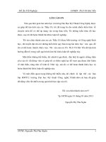 Đánh giá hiện trạng và đề xuất giải pháp giảm thiểu ô nhiễm môi trường nước kênh tẻ quận 7 tp HCM 