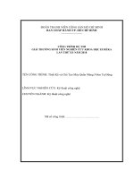 Thiết kế và chế tạo máy quấn màng nilon tự động 