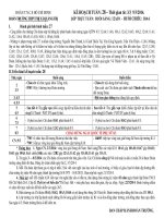 KẾ HOẠCH TUẦN 28