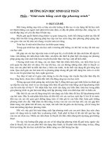 Giải bài toán bằng cách lập phương trình