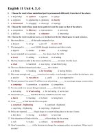 Tải Bài tập Tiếng Anh lớp 11 Unit 4, 5, 6 có đáp án - Bài ôn tập Tiếng Anh lớp 11