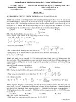 De va HD giai  thi thu Vat ly nam 20122013