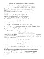 Chuyen de boi duong hsg toan 9 phuong trinh va he phuong trinh