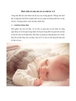 Tải Phát triển trí não cho trẻ sơ sinh từ A-Z - Cách giúp trẻ phát triển trí não từ A- Z