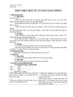 Bai 14 Thuc hien trat tu an toan giao thong