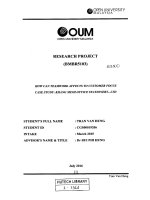 How can teamwork affects to customer focus case study khang minh office stationery LTD 