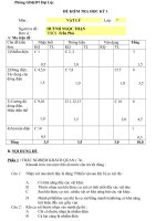 De tham khao thi HKII Ly 6 3