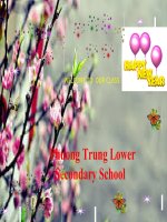 Tieng Anh 6 Sach moi Unit 6 Our Tet holiday Lesson 5 Skills 1