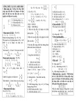 He thong cong thuc phan dien vat li 9