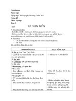 Tap doc 2 Tuan 25 Bai Be nhin bien