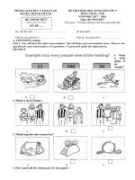 Tải Đề thi chọn học sinh giỏi môn Tiếng Anh lớp 9 Phòng GD-ĐT Thạch Thành, Thanh Hóa năm học 2017 - 2018 có đáp án - Đề thi học sinh giỏi Tiếng Anh 9 có đáp án