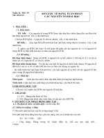 Bai 31 So luoc ve bang tuan hoan cac nguyen to hoa hoc