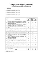 Tải Chương trình, nội dung bồi dưỡng kiến thức quốc phòng và an ninh - Nội dung học quốc phòng an ninh