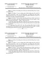 De va dap an thi HSG Lic su  9 vong 1 nam hoc 20122013