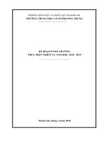 Ke hoach nam hoc 20182019