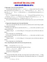 Chuyên đề BỒI DƯỠNG HSG toán 8