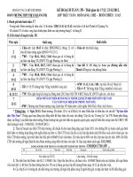 KẾ HOẠCH TUẦN 18