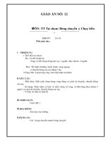 Chuong 9 Mon The thao tu chon