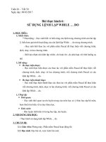 Bai thuc hanh 6 Su dung lenh lap WhileDo