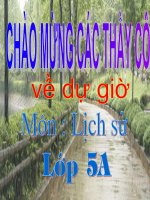 Giao an mon lich su  Vuot qua tinh the hiem ngheo