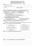 DE KIEM TRA LICH SU  DIA LI  CUOI HOC KI II  LOP4