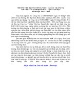 trường TH Nguyễn Bá Ngọc hoàn thành tốt công tác KDCLGDPT