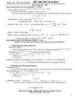 DE THI THU DH CD NAM 2010 MON TOAN VA DAP AN