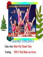 Bai 1 Tu cham soc ren luyen than the