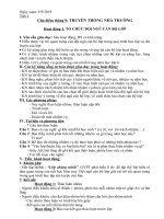 Hoat dong Ngoai gio len lop 6 Giao an ca nam