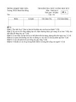 thi hkii 0809  sinh học 6  nguyễn việt tân  thư viện tài nguyên giáo dục long an