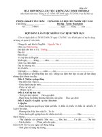 Mau hop dong lam viec khong xac dinh thoi han