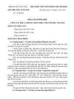BAO CAO TONG KET NH 20132014