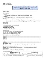 Bai 7 Su dung phan mem Mario de luyen go phim