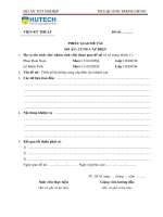 Thiết kế hệ thống cung cấp điện cho khách sạn 