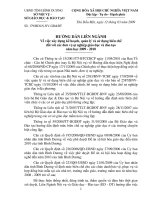 HD LIEN SO VE XAY DUNG KE HOACH BIEN CHE NH 09  10