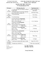 LICH CONG TAC TUAN 30