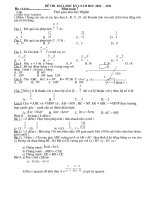 on thi HKI mon toan 7 nam 20102011