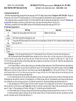 KẾ HOẠCH TUẦN 11