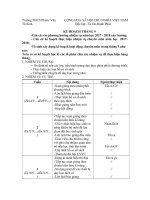 ke hoach thang 9  toán học 6  đặng văn nuôi  thư viện tài nguyên giáo dục long an