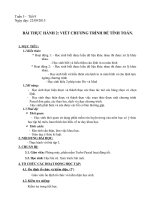 Bai thuc hanh 2 Viet chuong trinh de tinh toan