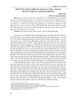 Tiềm năng phát triển du lịch của chùa Am Các (huyện Tĩnh Gia, tỉnh Thanh Hóa)