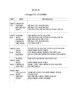 Giao an lop 3 tuan 15